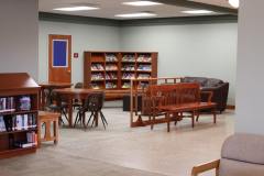Central Campus School Library reading corner