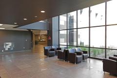 McKenzie County Courthouse waiting area