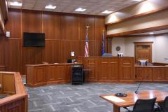 McLean County Courthouse courtroom