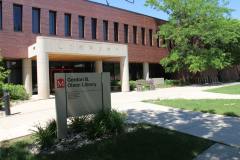 Minot State University (MSU) library exterior