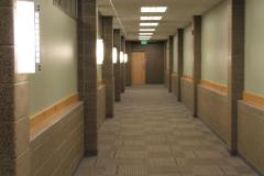 Minot State University (MSU) hallway