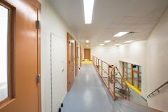 Ward County Jail Expansion stairway